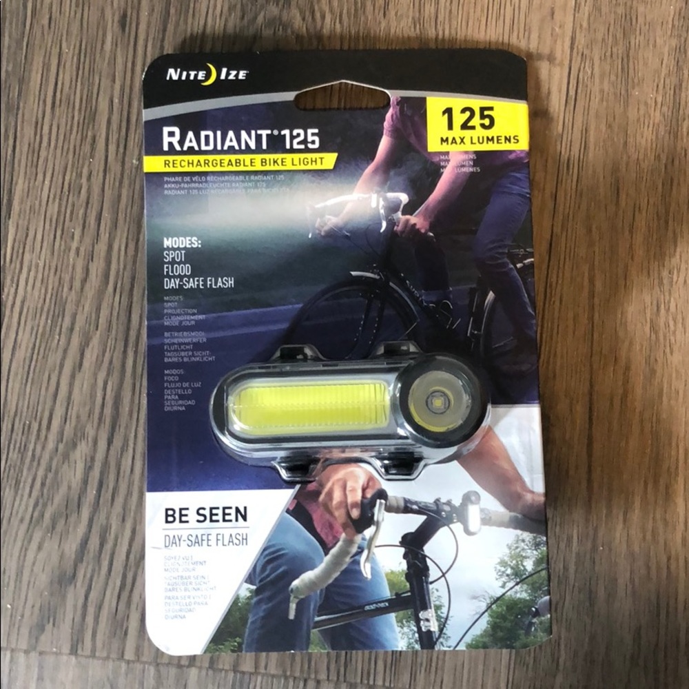 Bike Light Nite Ize Radiant 125 Rechargeable